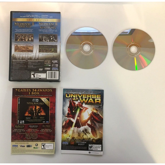 Medieval II [Gold Edition] (PC/Windows, 2008) CIB Complete w/Registration Key - Picture 2 of 6
